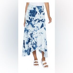 NWOT pieced denim skirt by Wash Lab